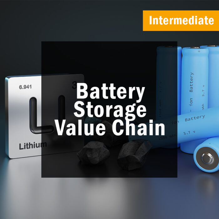 Battery Storage Value Chain (Intermediate)